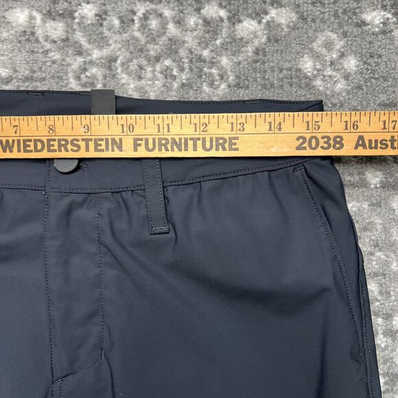 Zella Hybrid Tech Commuter Pants Mens 30 x 31 Black Stretch TaperGolf Travel - Picture 5 of 9